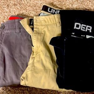 Under armour 34x36 golf pants